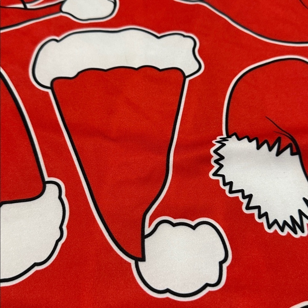Meaneor Santa Hat Long Sleeve Dress XXL Holiday NWT - Picture 4 of 5